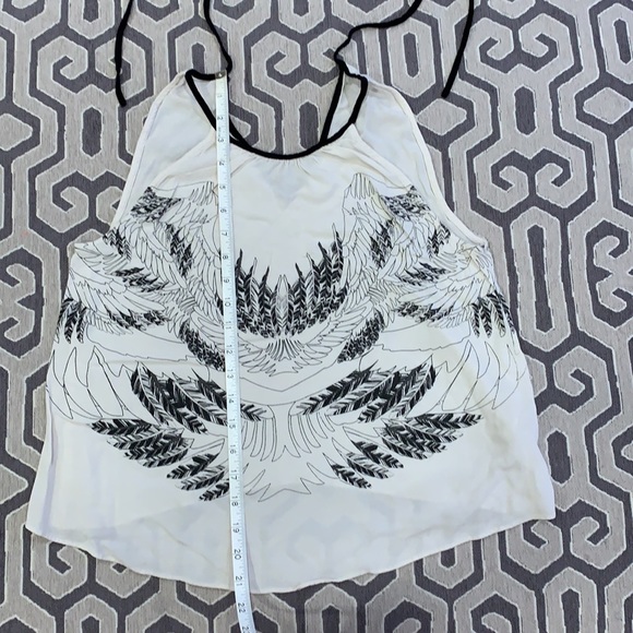 Lovely Feather Patterned Cami - Picture 5 of 5